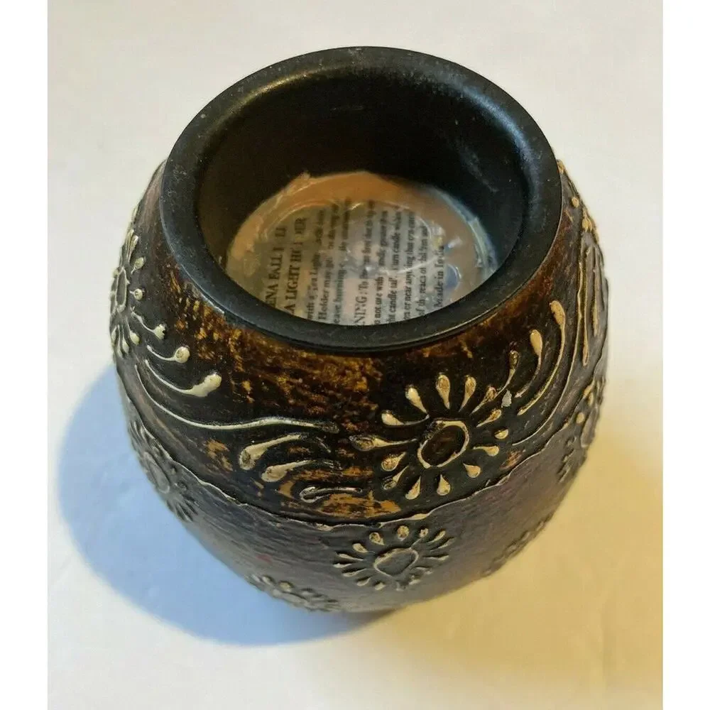 Wooden Tea Light Candle Holder Bohemain‎